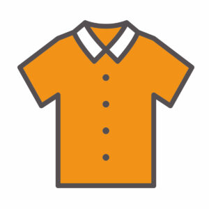 Retrobluse mit Bubikragen für junge Ladies